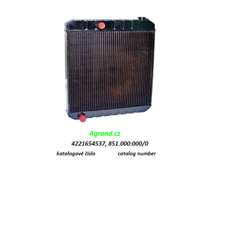 Vodní chladič měděný 011/01 4221654537 IFA